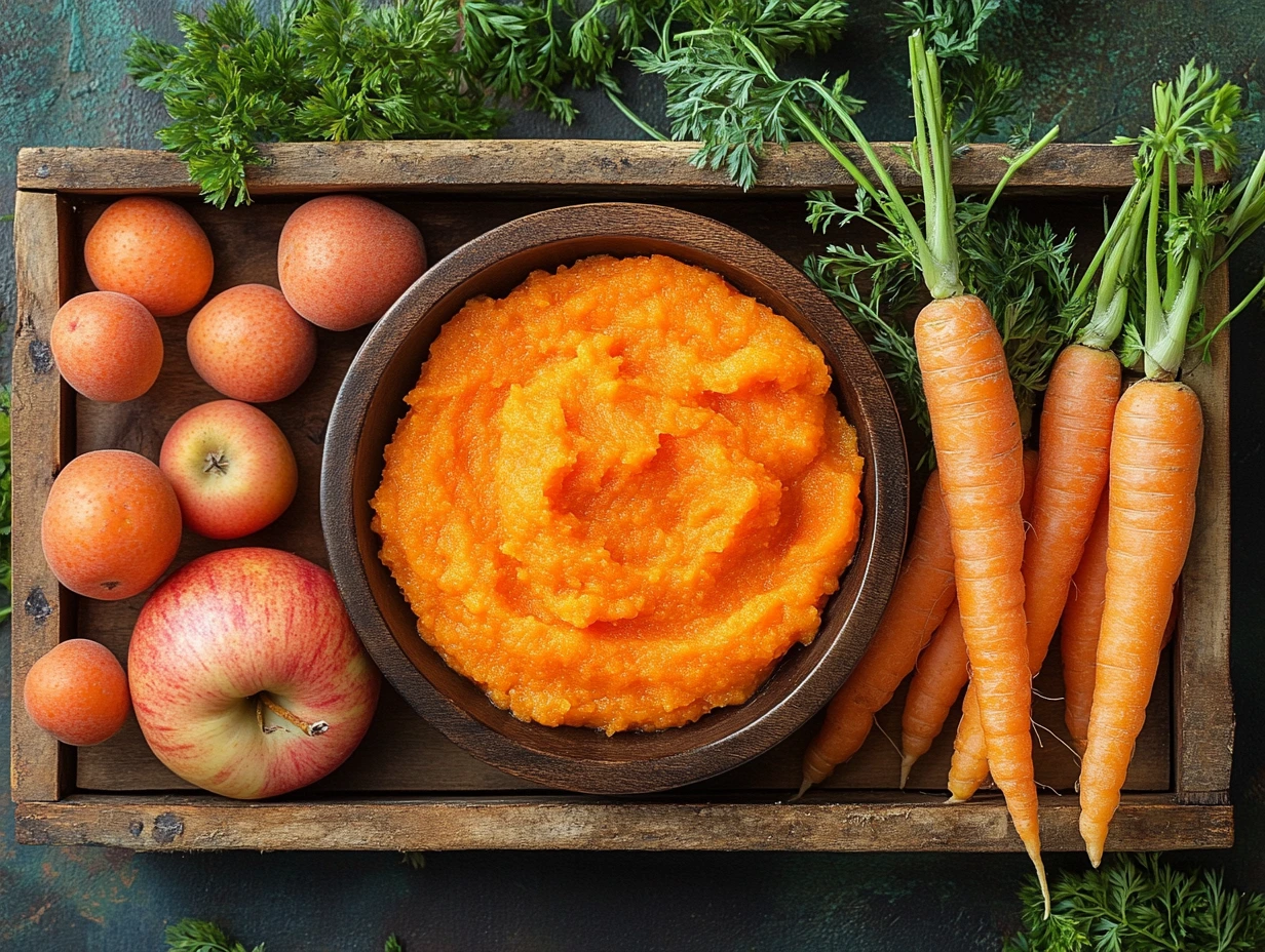 Carrot Apple Puree